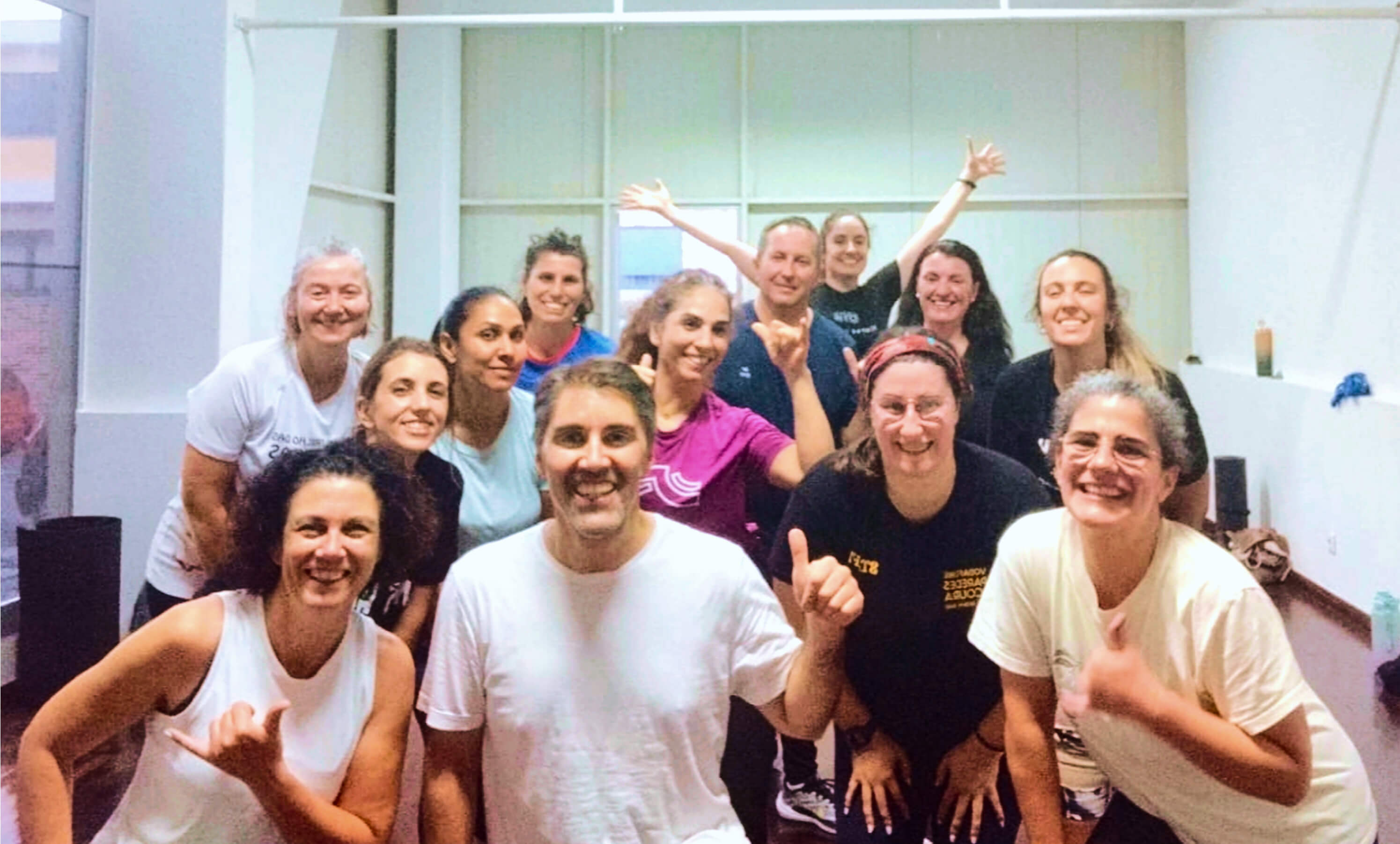 Grupo O2Fit a treinar no Grupo Desportivo de Barcarena
